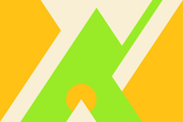 Color geometric design, vector background.
