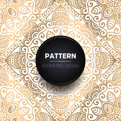 luxury ornamental mandala design background
