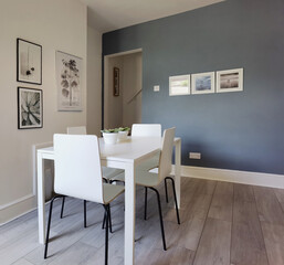 Interior of new refurbished renovated house