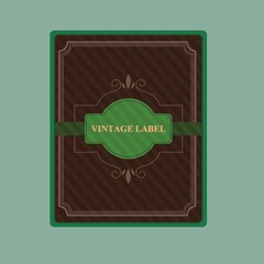 vintage label