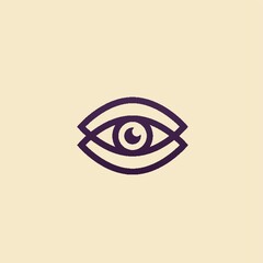abstract eye icon © captainvector