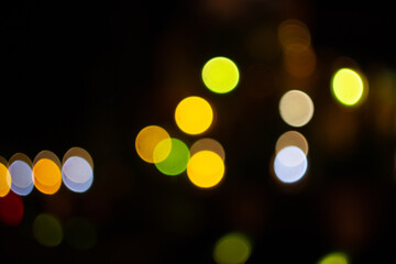 abstract background of lights