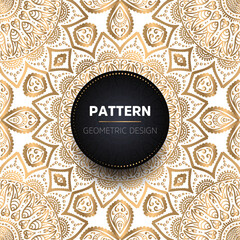 luxury ornamental mandala design background
