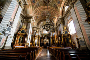 interior of church