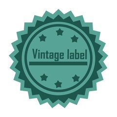 vintage label