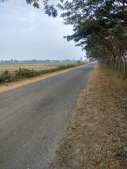 road in the countryside