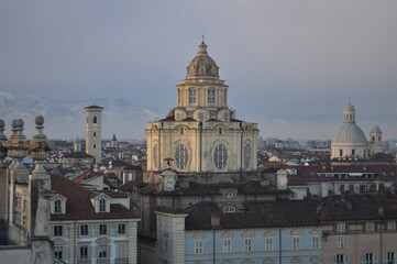 Fototapeta na wymiar San Lorenzo church in Turin