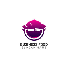 Food Logo creative inspiration business template design