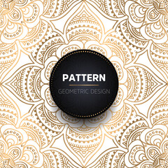 luxury ornamental mandala design background