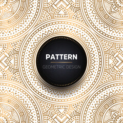 luxury ornamental mandala design background