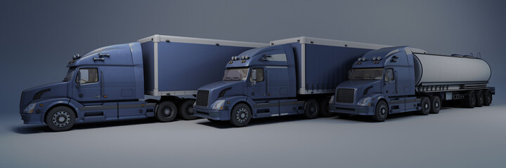 Cargo Delivery Vehicle Fleet © Kirsty Pargeter