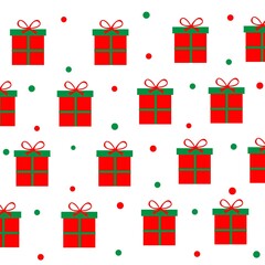 christmas pattern decor paper vector illustration