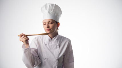 Chef, cook or baker woman