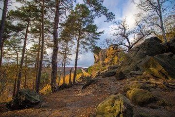 Teufelsmauer near Blankenburg (Harz)