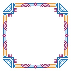 Obraz premium border