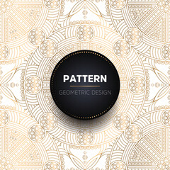 luxury ornamental mandala design background