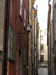 The old town of Stockholm, Sweden.