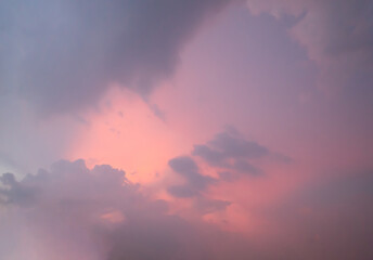 Beautyful vanilla twilight sky.