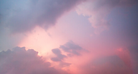 Beautyful vanilla twilight sky.