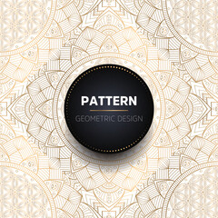 luxury ornamental mandala design background