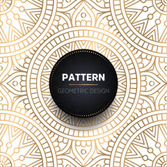 luxury ornamental mandala design background