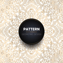 luxury ornamental mandala design background