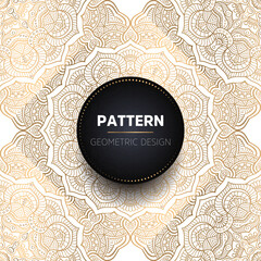 luxury ornamental mandala design background