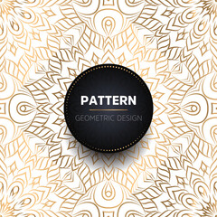 luxury ornamental mandala design background