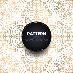 luxury ornamental mandala design background