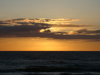 Fototapeta premium sunset over the sea