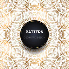 luxury ornamental mandala design background