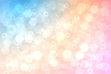 Greeting card template. Abstract festive bright blue pink pastel new born baby greeting card texture background with space for design. Backdrop for birth baby, mothers day, valentine, wedding or other