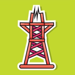 electric transmission tower