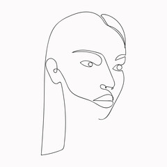 Female Line Drawing