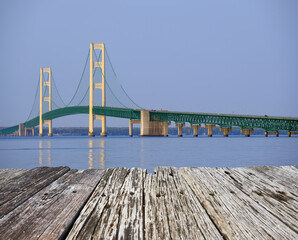 Mackinac suspension bridge