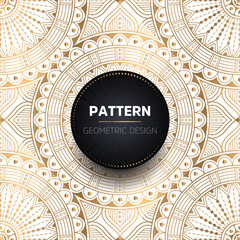 luxury ornamental mandala design background