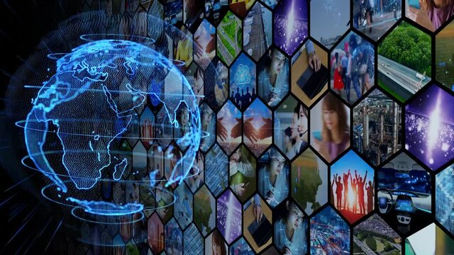 グローバルネットワーク　動画配信サービス