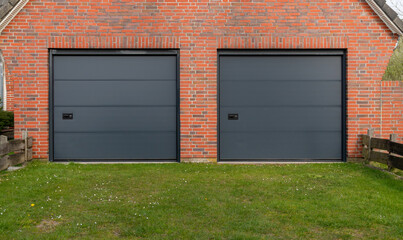 Moderne Doppelgarage