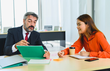 Meetings and presentations In a successful company, happy employees