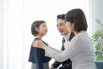 日本人　親子　ポートレート