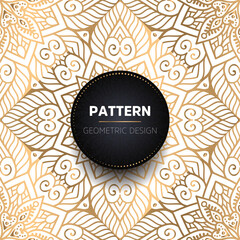 luxury ornamental mandala design background