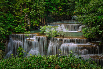 waterfall in the park