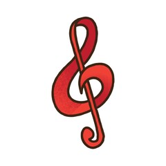 treble clef symbol