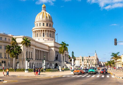 Fototapeta Capitol Building, Havana, Cuba