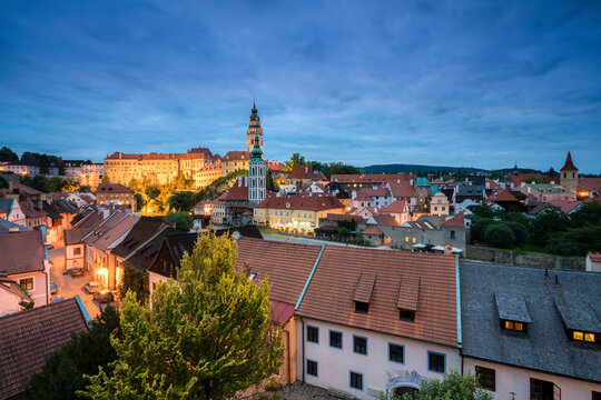 cesky krumlov, czech republic,