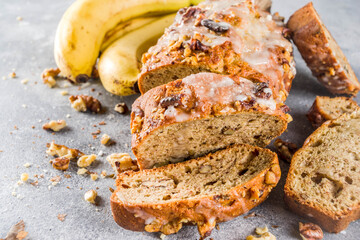 Homemade banana bread