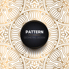 luxury ornamental mandala design background