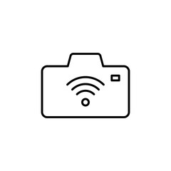 Camera icon. Photography symbol modern, simple, vector, icon for website design, mobile app, ui. Vector Illustration