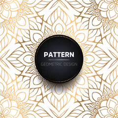 luxury ornamental mandala design background