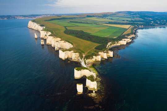 Old Harry Rocks,  Jurassic coast, Dorset, England